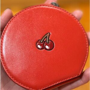 COACH COIN PURSE  IN GLOVE TAN LEATHER